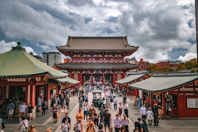 Senso-ji Temple in Asakusa, Tokyo