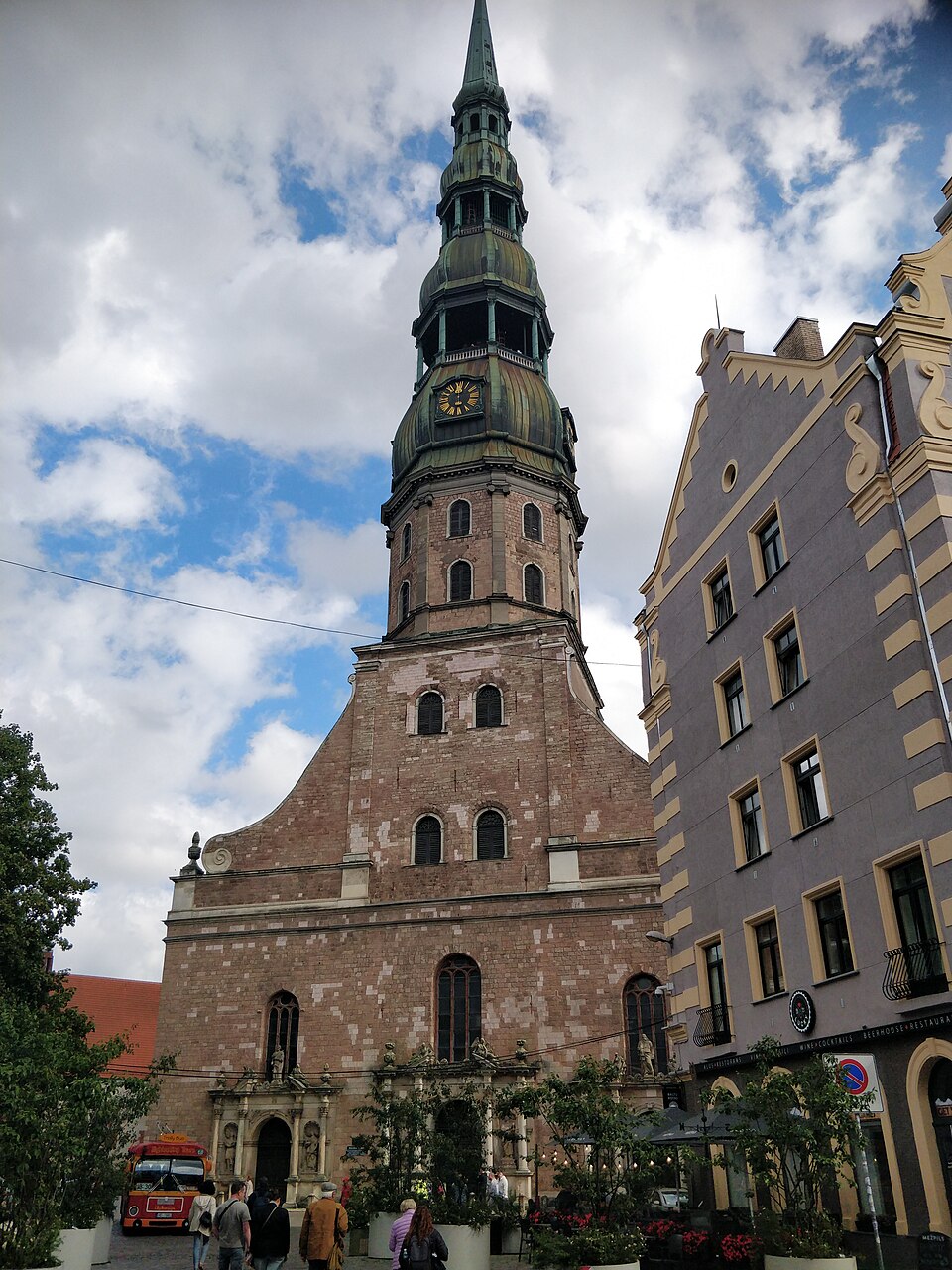 St. Peter's Church in Riga Old Town