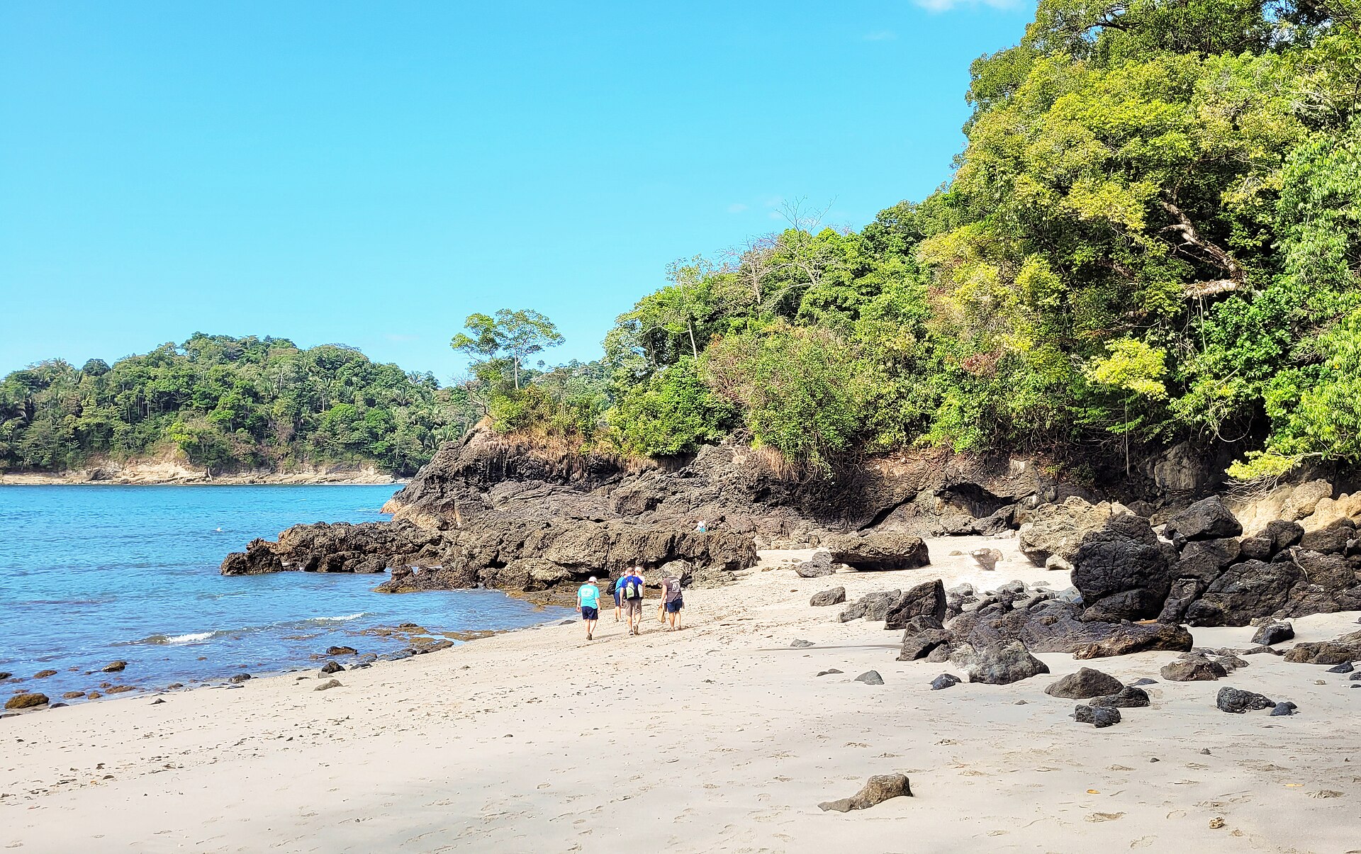 Beach in Manuel Antonio National Park, Costa Rica