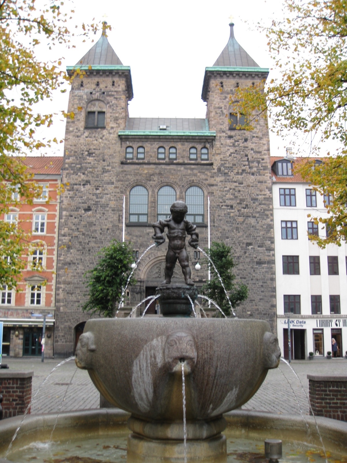 Hercules Fountain at Vesterbros Torv in Copenhagen’s Vesterbro district