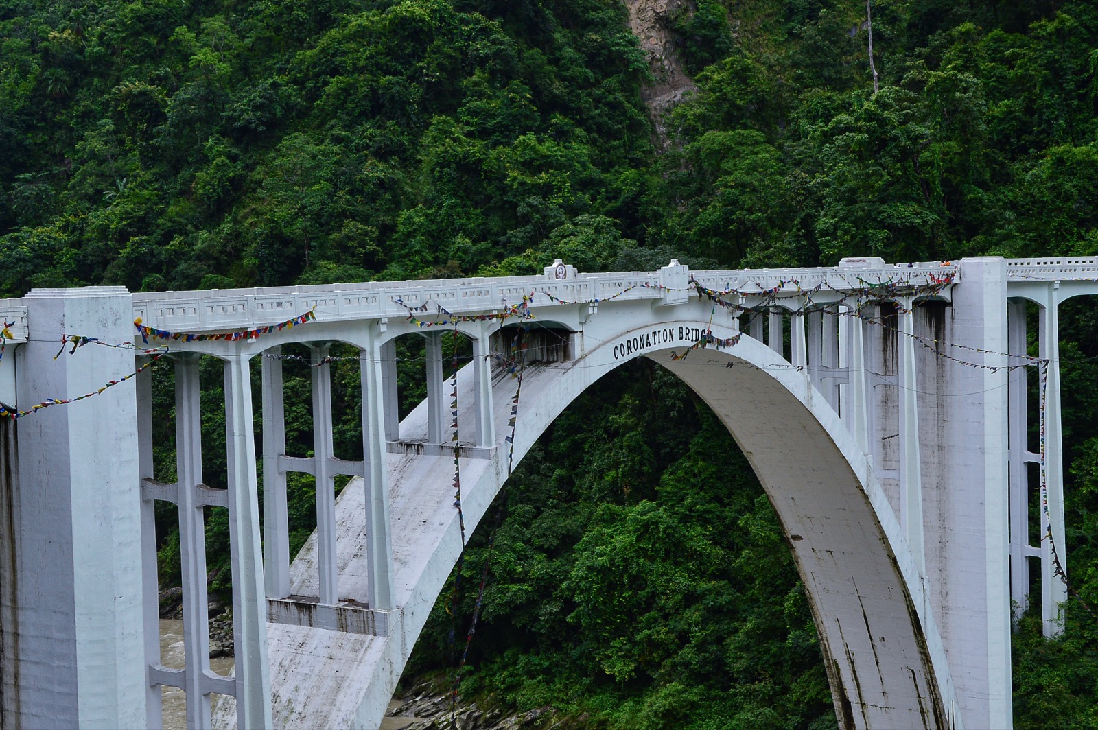 Coronation Bridge over the Teesta River in the North Bengal hills