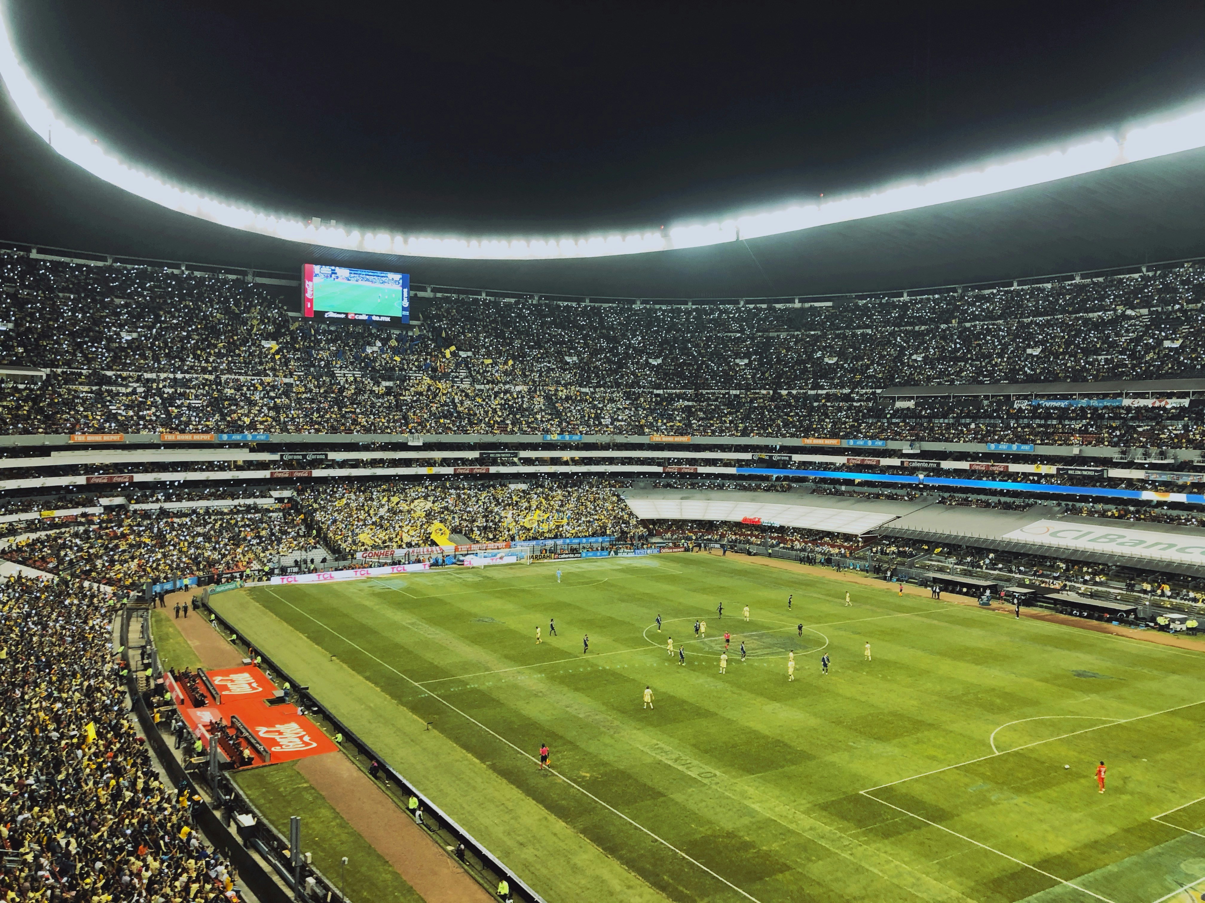 Estadio Azteca Mexico City exterior — host venue for 2026 FIFA World Cup opening match