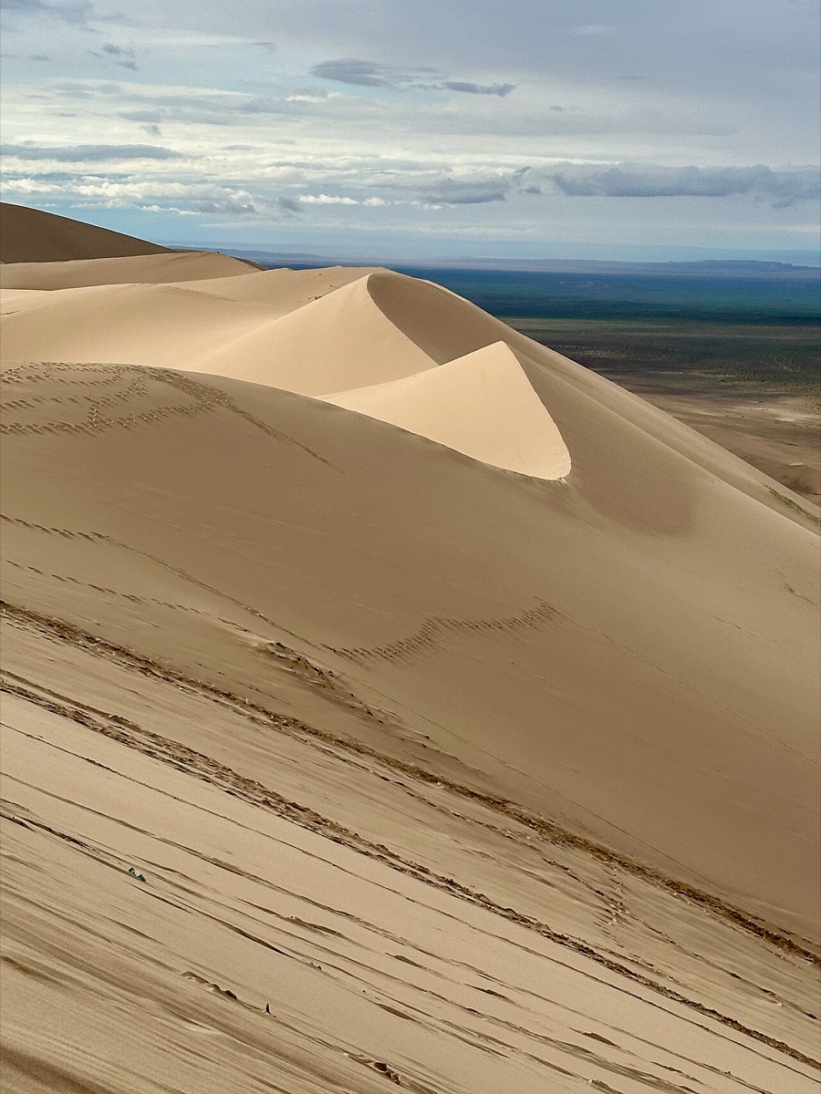 Khongoryn Els Singing Sand Dunes in Mongolia's Gobi Desert