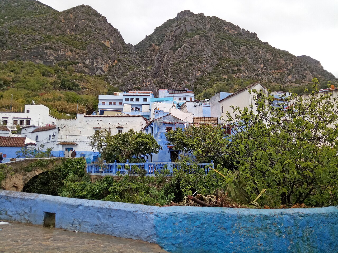 Rif Mountains landscape near Chefchaouen, Morocco