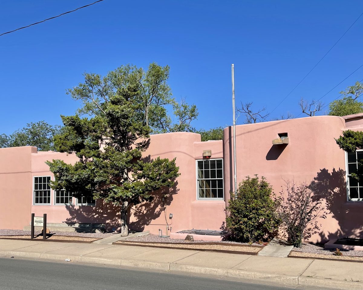 Santa Fe adobe house